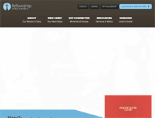 Tablet Screenshot of fellowshiponline.com
